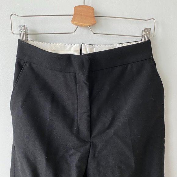 Babaton Black Wide Leg Trousers - Picture 3 of 7